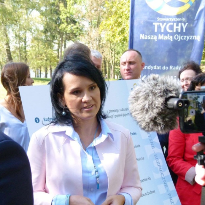 Konferencja prasowa "KW Tychy małą ojczyzną" - wybory samorządowe 2018